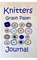 Knitters Graph Paper Journal