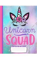 UNICORN SQUAD Composition Notebook