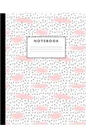Notebook: Cute Lined Journal Ruled Composition Note Book to Draw and Write In for Girls and Boys - Home School Supplies for K-12 Grade Highschool and College: