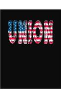 Union: College Ruled Composition Notebook