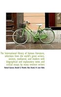 The International Library of Famous Literature, Selections from the World's Great Writers, Ancient,