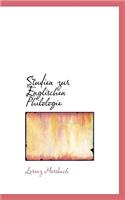 Studien Zur Englischen Philologie