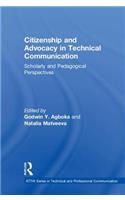 Citizenship and Advocacy in Technical Communication