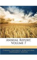 Annual Report, Volume 7