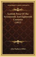 Scottish Prose of the Seventeenth and Eighteenth Centuries (1912)