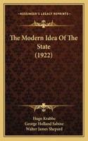 Modern Idea Of The State (1922)
