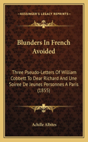 Blunders in French Avoided