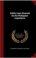 Public Laws Enacted by the Philippine Legislature