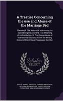 Treatise Concerning the use and Abuse of the Marriage Bed