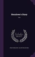 Henslowe's Diary