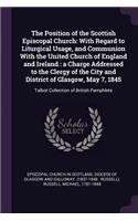 The Position of the Scottish Episcopal Church