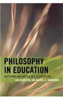 Philosophy in Education