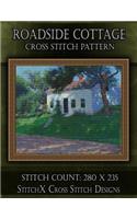 Roadside Cottage Cross Stitch Pattern