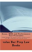 Essay. MBE and Performance Test Principles