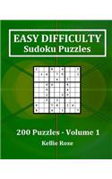 Easy Difficulty Sudoku Puzzles Volume 1