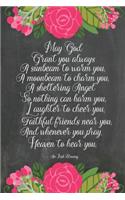 Chalkboard Journal - Irish Blessing (Pink-White): 100 page 6" x 9" Ruled Notebook: Inspirational Journal, Blank Notebook, Blank Journal, Lined Notebook, Blank Diary