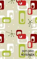 Dot Grid Notebook - Retro Pattern: Dot Grid Pages: 4