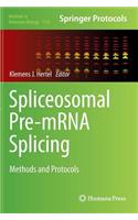 Spliceosomal Pre-Mrna Splicing