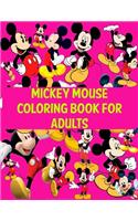Mickey Mouse Coloring Book For Adults