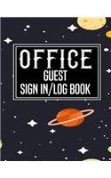 Office Guest Sign in Log Book