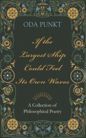 If the Largest Ship Could Feel Its Own Waves: A Collection of Philosophical Poetry