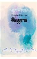 Notizbuch für eine Bloggerin