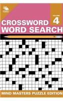 Crossword Word Search: Mind Masters Puzzle Edition Vol. 4