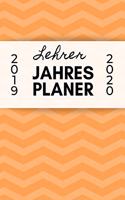Lehrer Jahres Planer 2019 2020