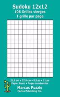 Sudoku 12x12 - 106 Grilles vierges