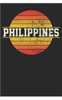 Notebook: Philippines Dot Grid 6x9 120 Pages