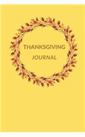 Thanksgiving Journal: Gratitude Gifts - A Small Lined Notebook (Card Alternative) (Yellow)