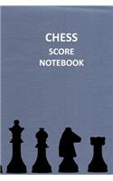 Chess Score Notebook: Keep Record of Your Games Log Wins Moves & Strategy Easy To Carry Small Size(1 Keep Track)