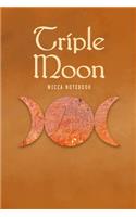 Triple Moon Wicca Notebook