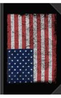 Distressed Us Flag Journal Notebook