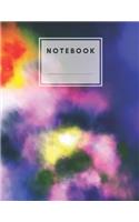 Notebook: Beautiful Colorful Style Notebook Lined and Numbered 120 Pages Witch Lines Letter Size 8.5 X 11 - A4 Size (Journal, Notes, Notebook, Diary, Composit