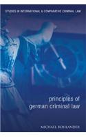 Principles of German Criminal Law