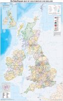 Daily Telegraph Map of Great Britain and Ireland, Includin