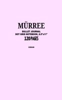 Murree Bullet Journal, Cirsium, Dot Grid Notebook, 8.5 x 11, 120 Pages