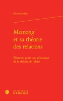Meinong Et Sa Theorie Des Relations
