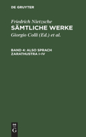 Also Sprach Zarathustra I-IV