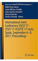 International Joint Conference Soco'17-Cisis'17-Iceute'17 León, Spain, September 6-8, 2017, Proceeding