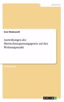 Auswirkungen des Mietrechtsanpassungsgesetz auf den Wohnungsmarkt