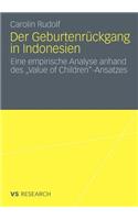 Der Geburtenrückgang in Indonesien: Eine empirische Analyse anhand des „Value of Children“-Ansatzes(German)
