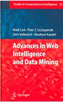 Advances in Web Intelligence and Data Mining