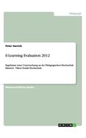 E-Learning Evaluation 2012