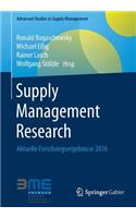 Supply Management Research