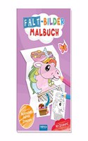 Trotsch Malbuch Faltbilder-Malbuch Einhorn