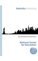 National Center for Simulation