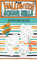 Halloween Scissor Skills Activity Book For Kids