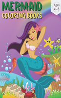Mermaid Coloring Book age 4-8